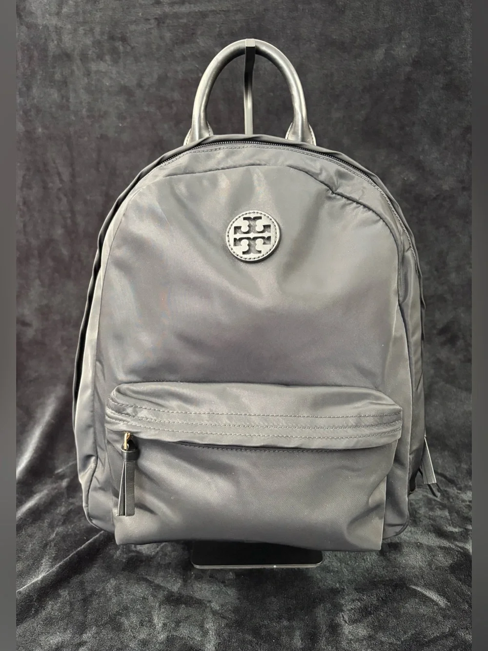 Tory Burch Backpack Black Nylon